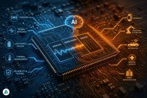 Mixed-signal IC design for AI devices