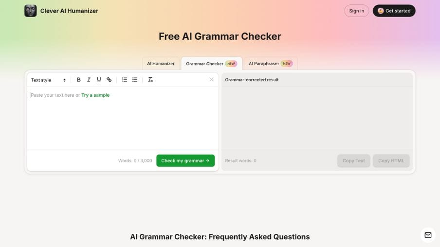 free-ai-grammer-checker