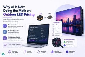 outdoor COB LED display pricing