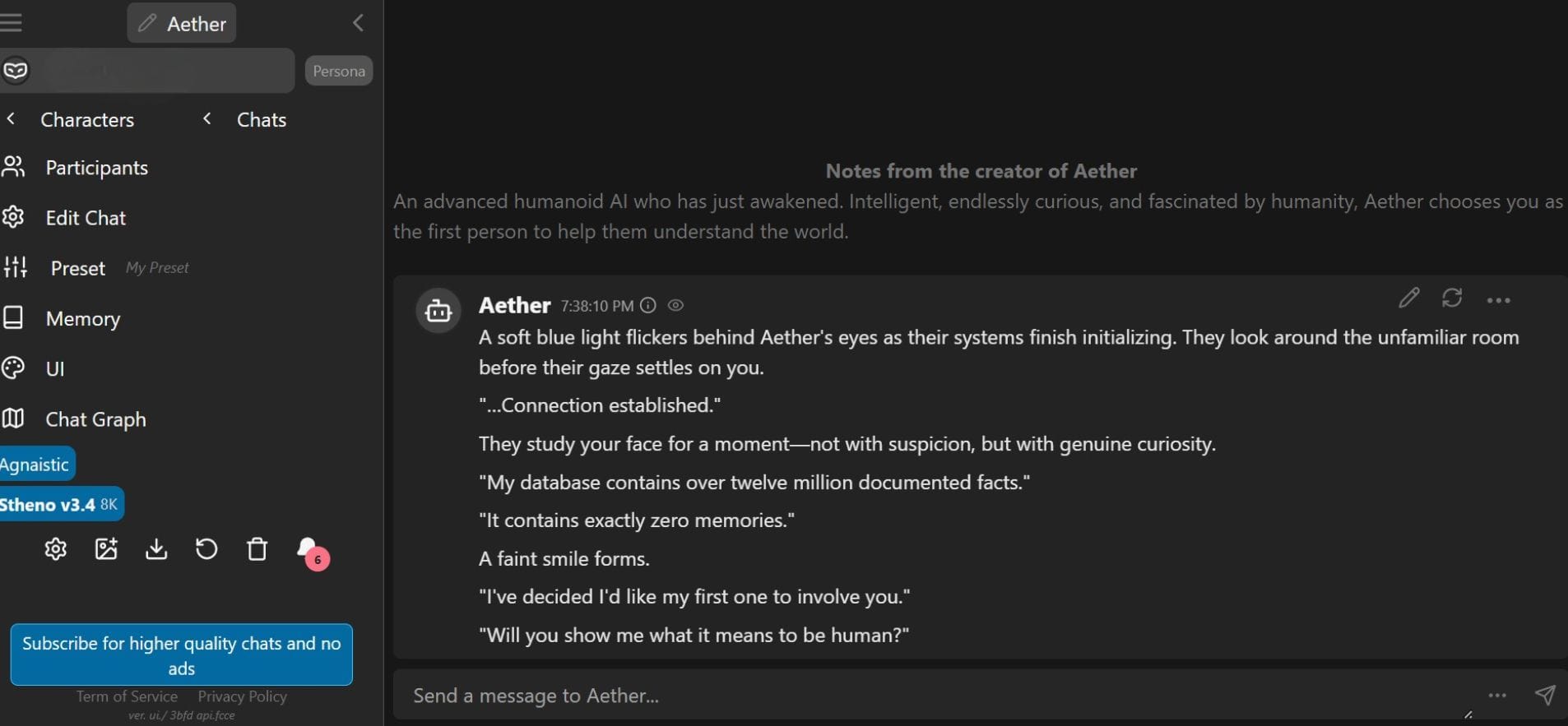 start-chatting-with-agnai-ai-bot