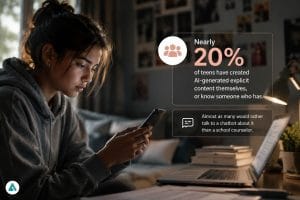 teen AI deepfake survey