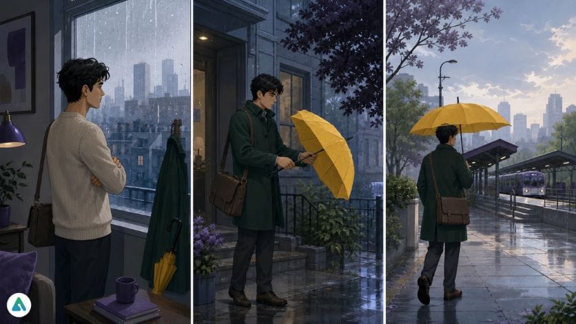 A multi-scene test reveals whether visual anchors and story logic survive changes in location, action, and weather.