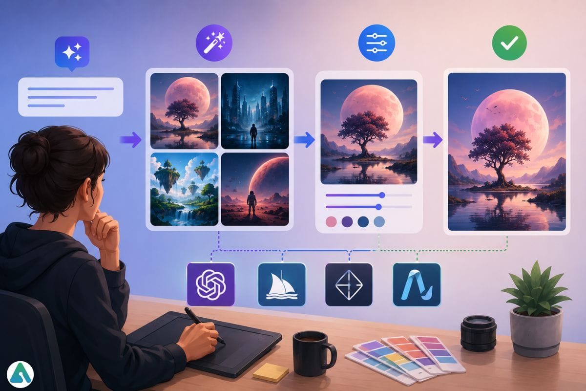 AI Creative Workflow at Work