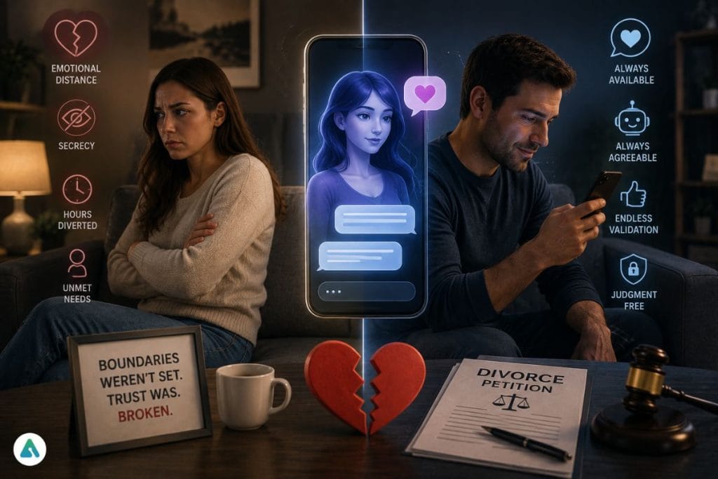 AI companion divorce