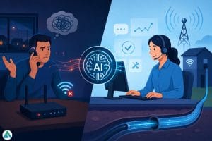 AI customer support for ISPs