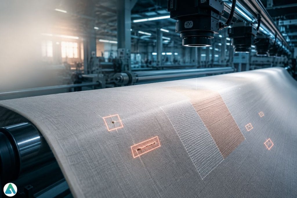 AI fabric defect detection