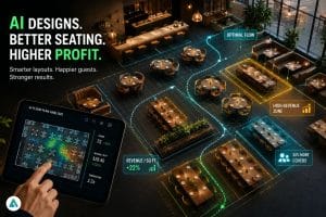 AI floor planning for restaurants