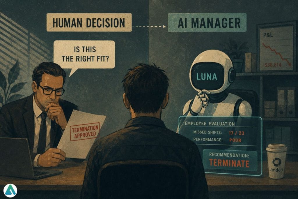 AI manager fired employee