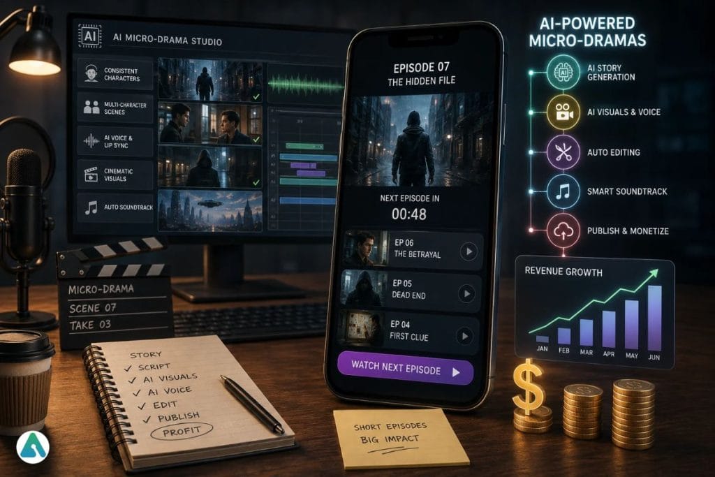 AI micro dramas
