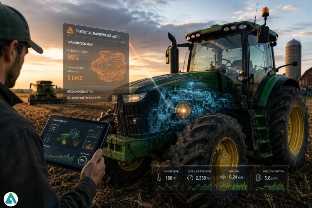 AI predictive maintenance farm equipment