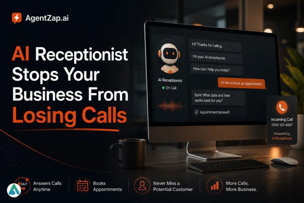 AI receptionist for small business