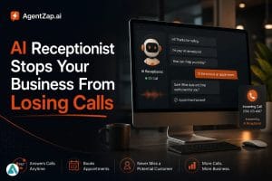 AI receptionist for small business