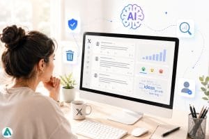 AI social media screening