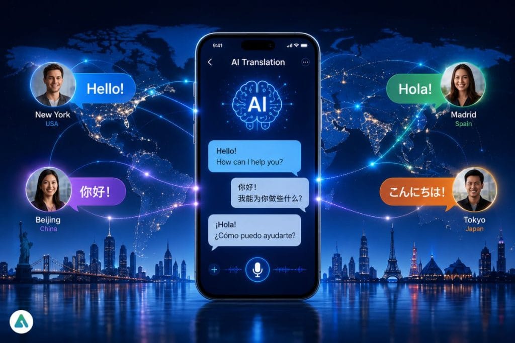 AI translation and multilingual communication