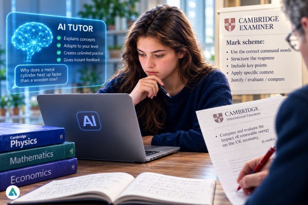 AI tutoring for Cambridge exams