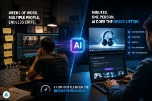 AI video generation