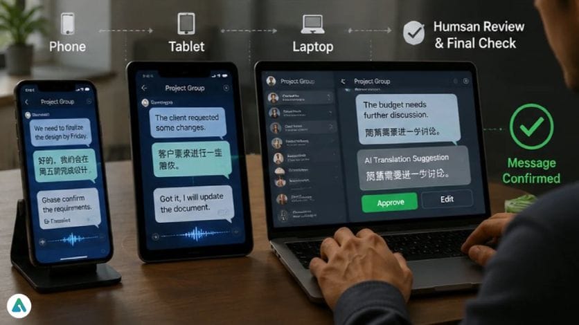 Cross-Device Consistency Improves the Multilingual Experience