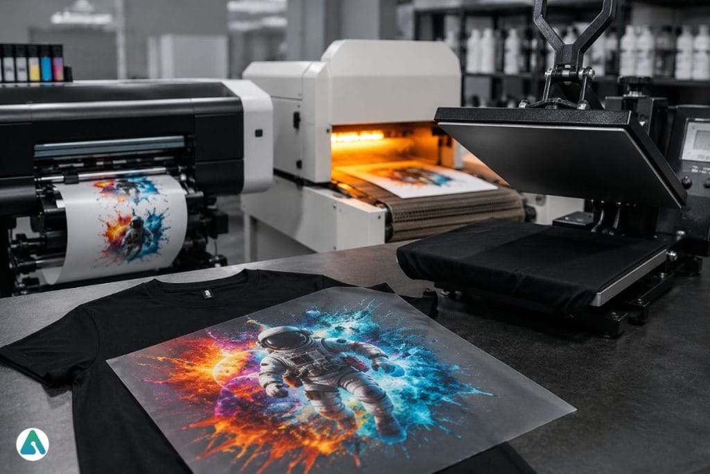 DTF shirt printing