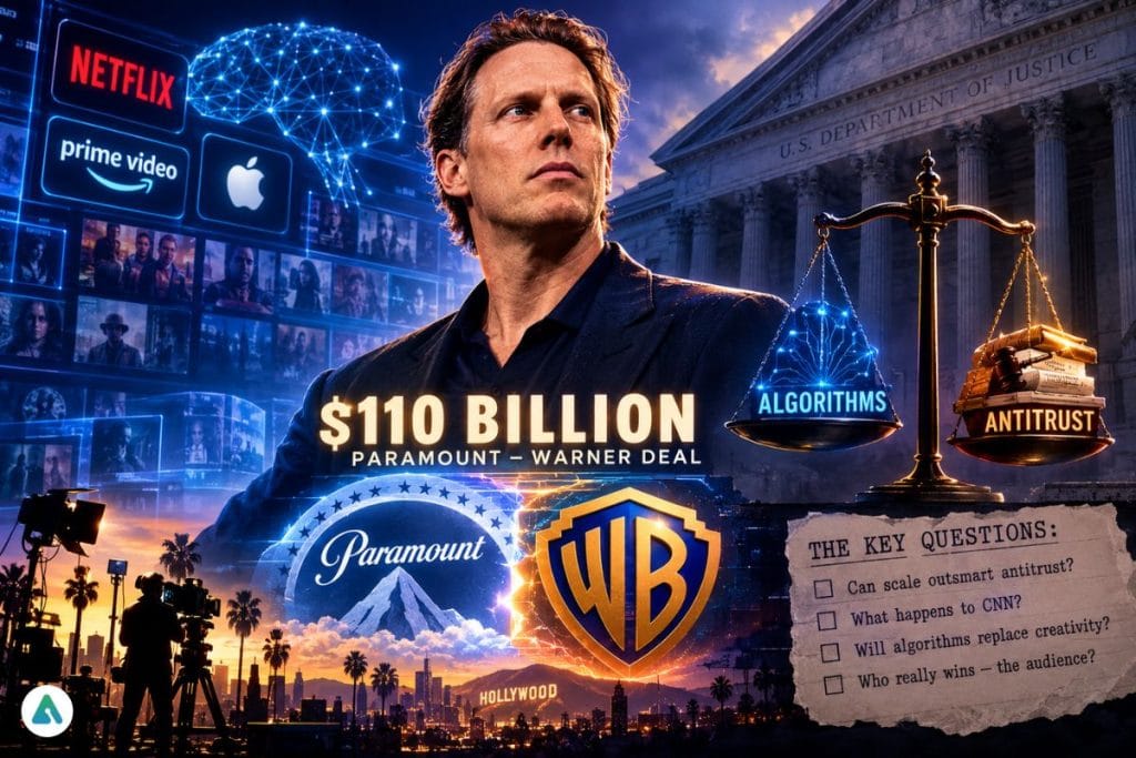 David Ellison Paramount Warner merger