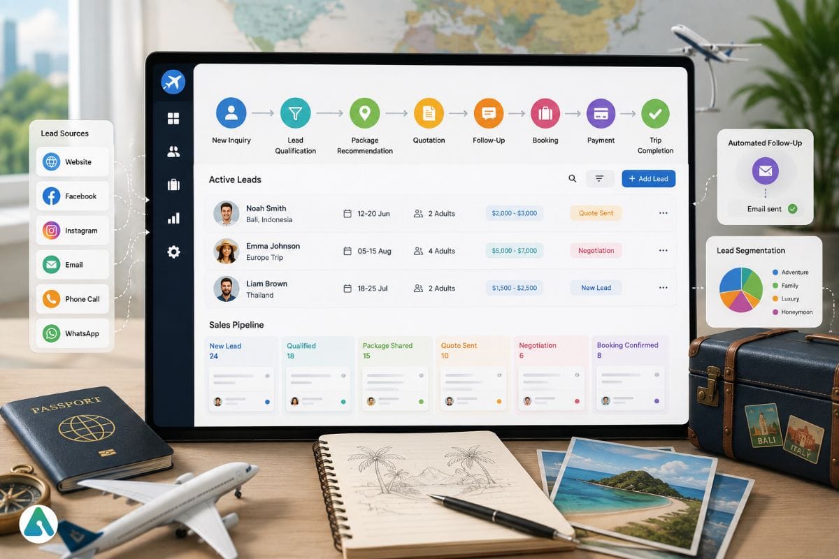How Do Custom CRM Solutions Help Manage Travel Leads