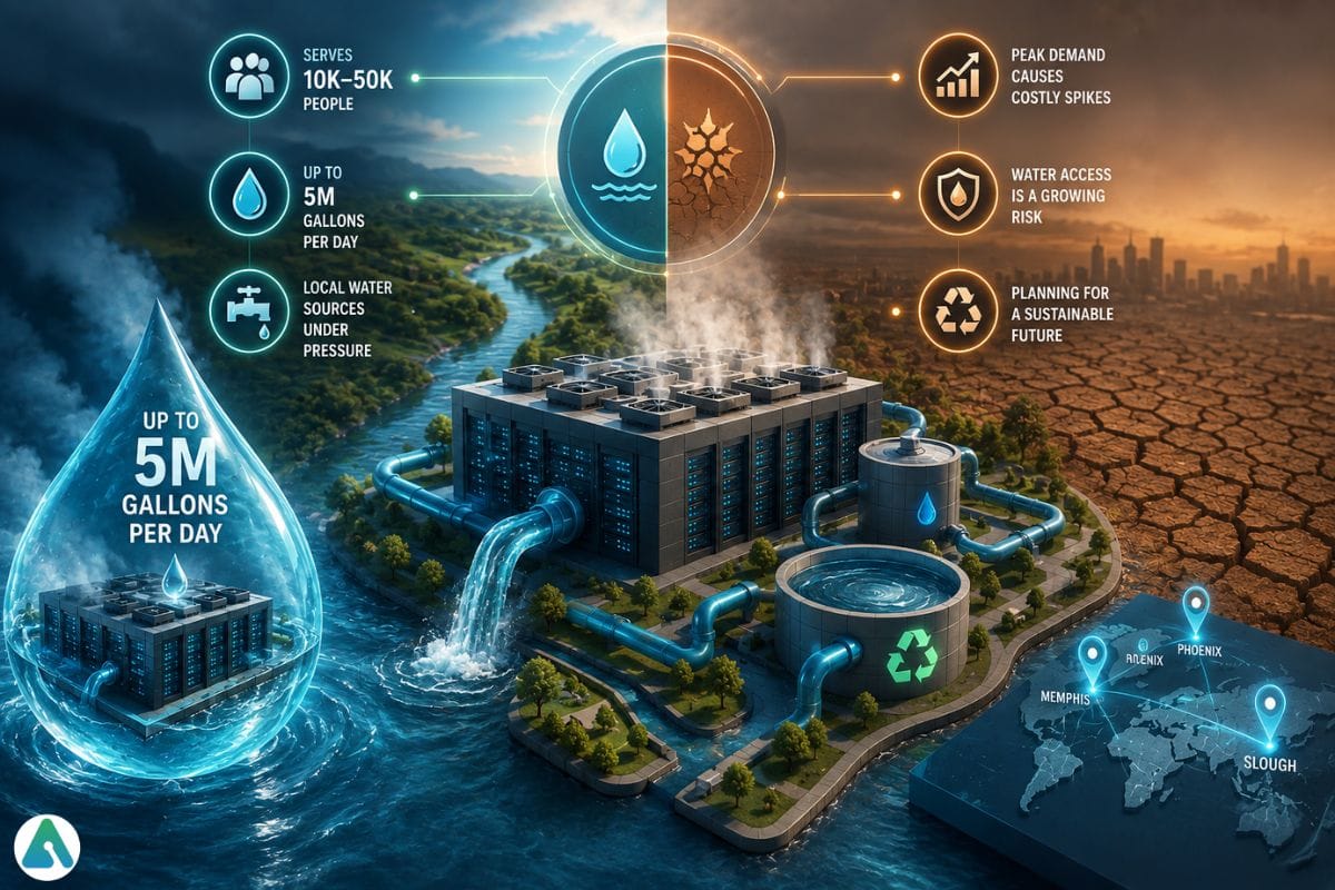 How Much Water Do Data Centers Use Per Day