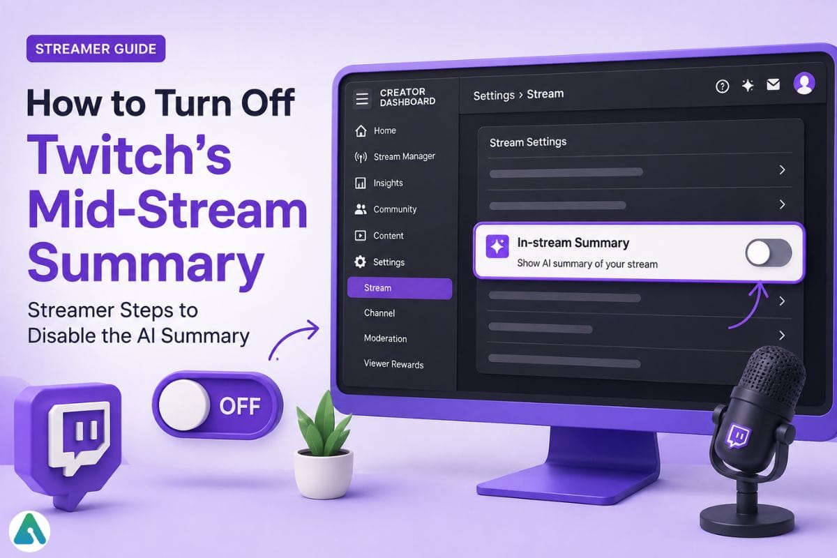 How to Turn Off Twitch's Mid-Stream Summary