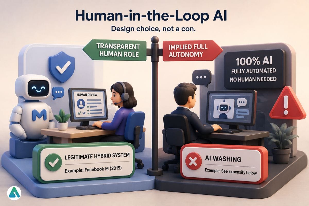 Is Human-in-the-Loop AI the Same Thing as Fake AI
