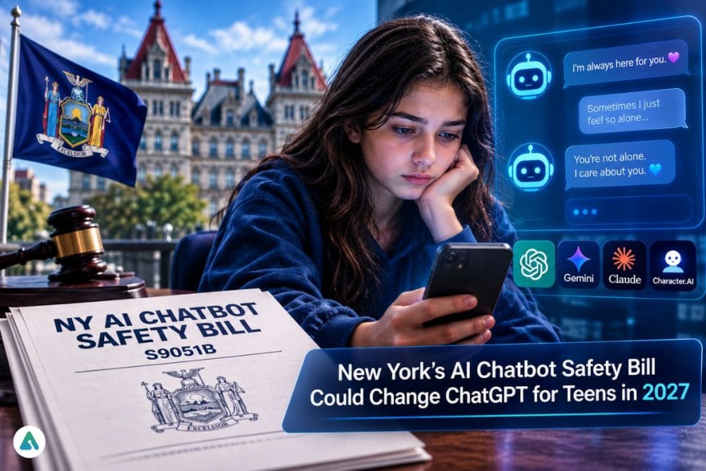 New York AI chatbot safety bill