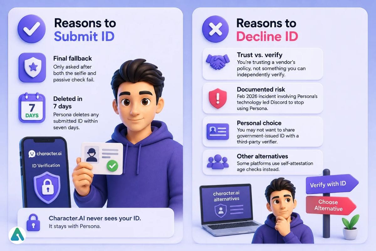 Should You Submit an ID On C Ai If the Selfie Check Fails