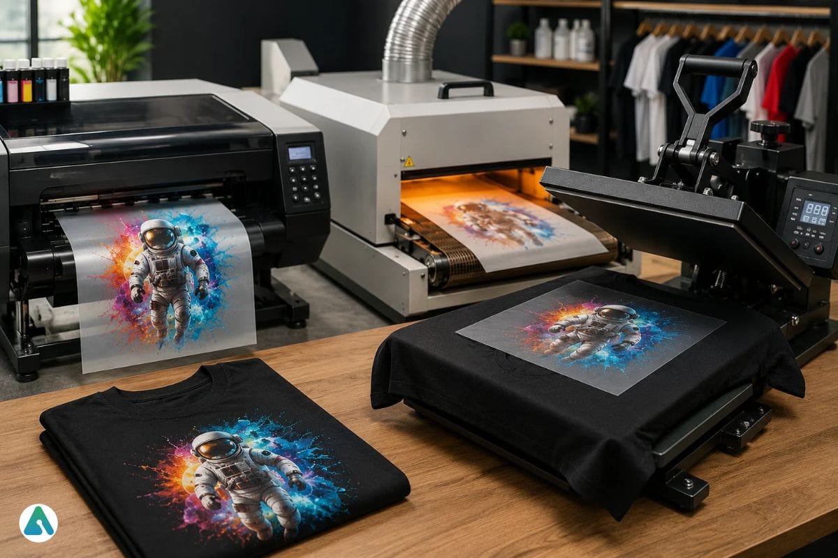 What Does a DTF Printer for Shirts Actually Do