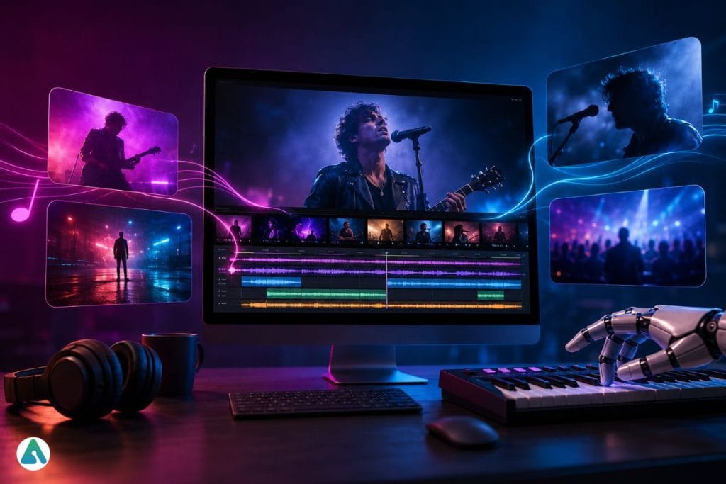best music to video generator 
