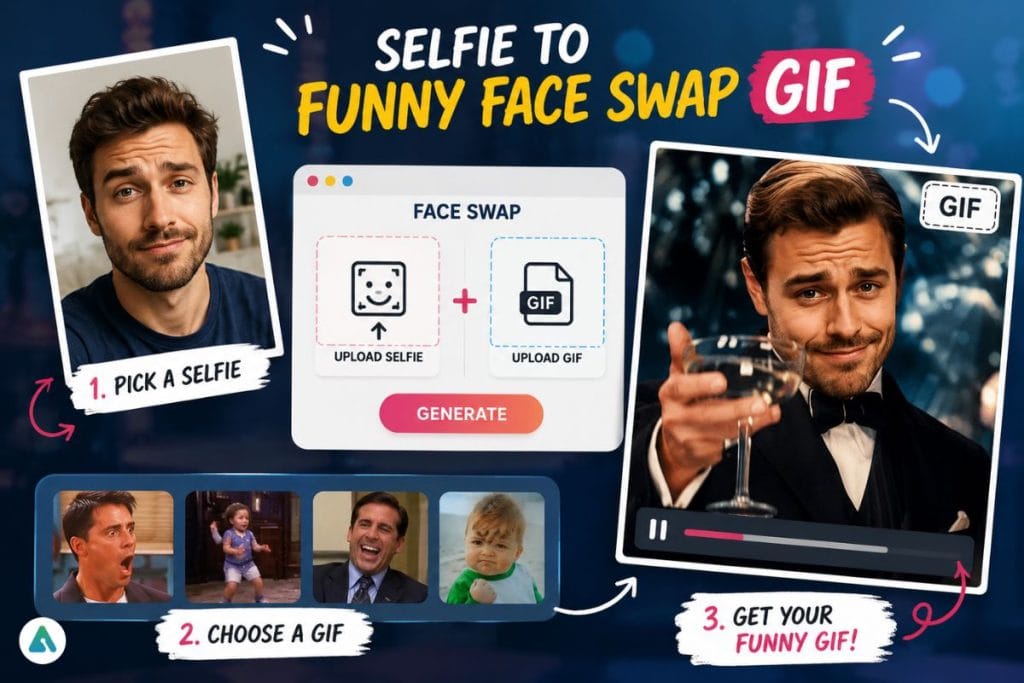 face swap GIF from selfie