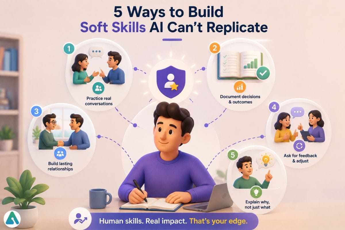 ways to build soft skills ai can't replicate