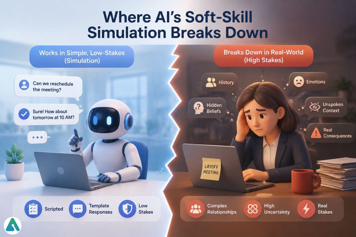 where ai's soft skill simulation breaks down