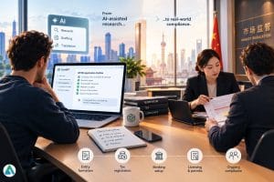 AI China market entry