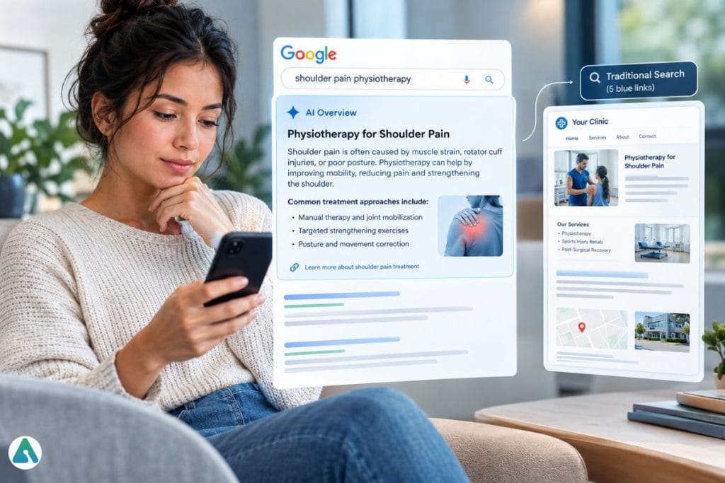 AI answer engines for healthcare