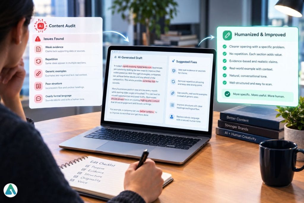 AI content audit 