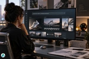 AI content creation workflow