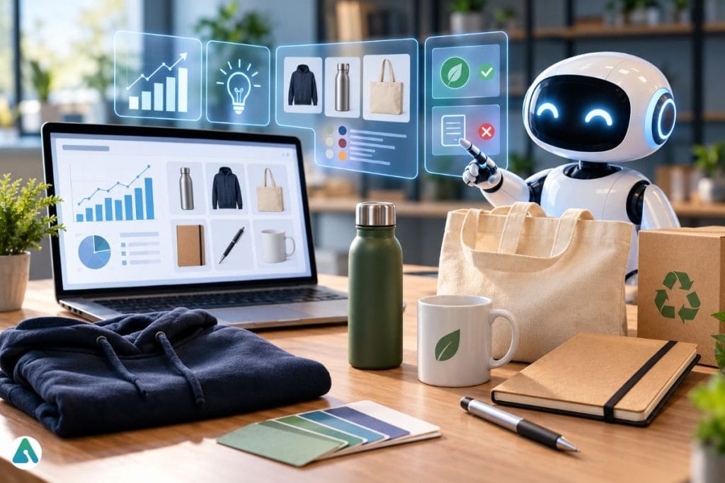 AI for promotional merchandise