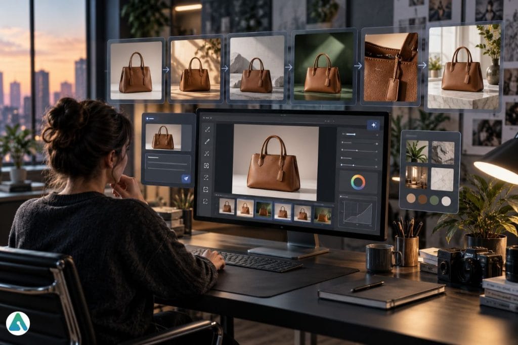 AI image editing