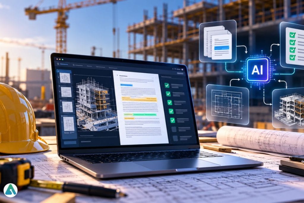 AI in construction specifications