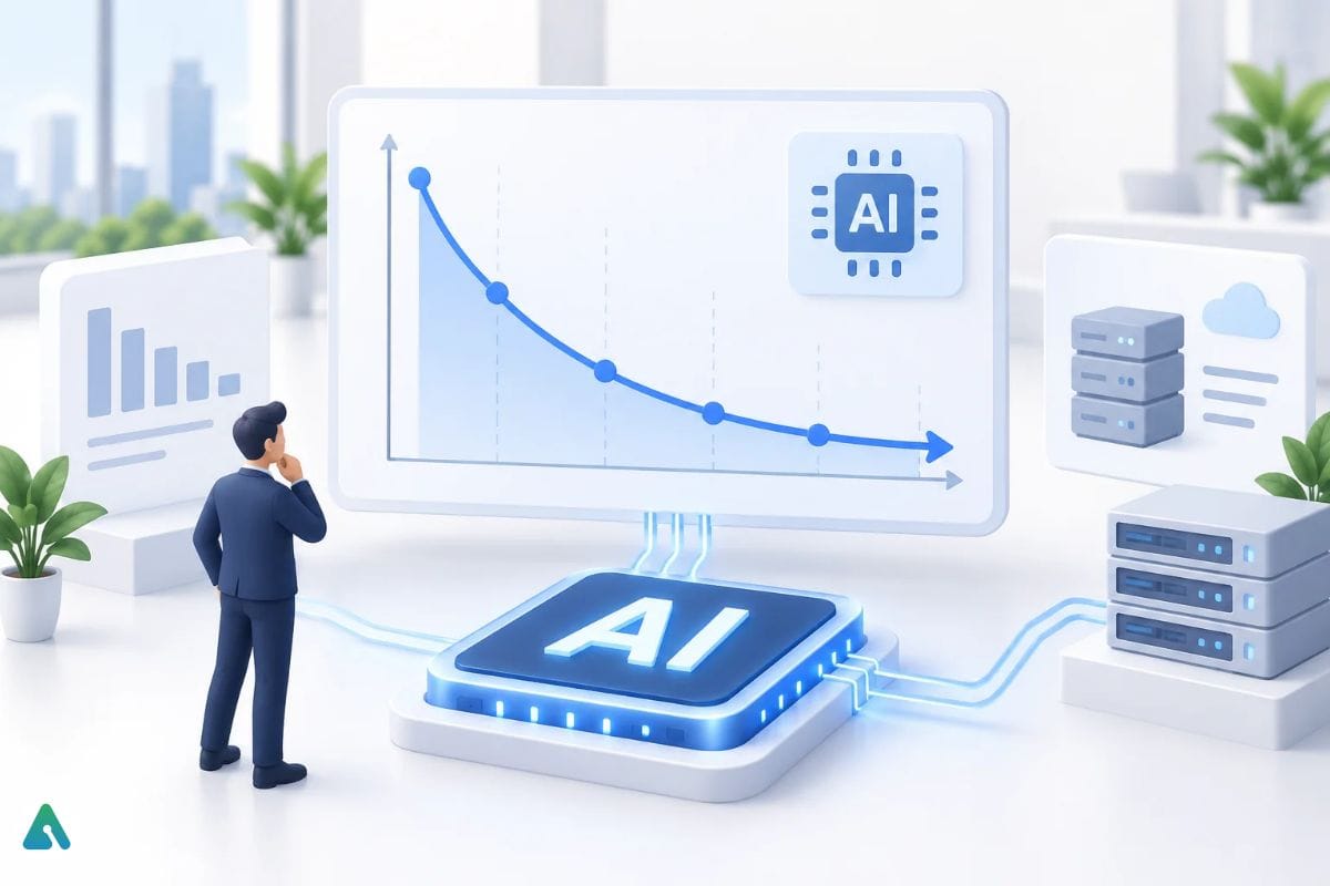 AI inference cost decline