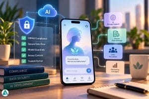 AI mental health app development
