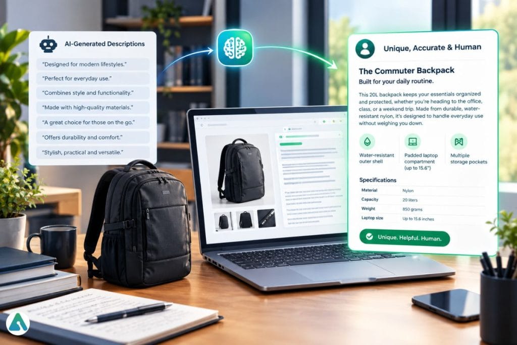 AI product descriptions