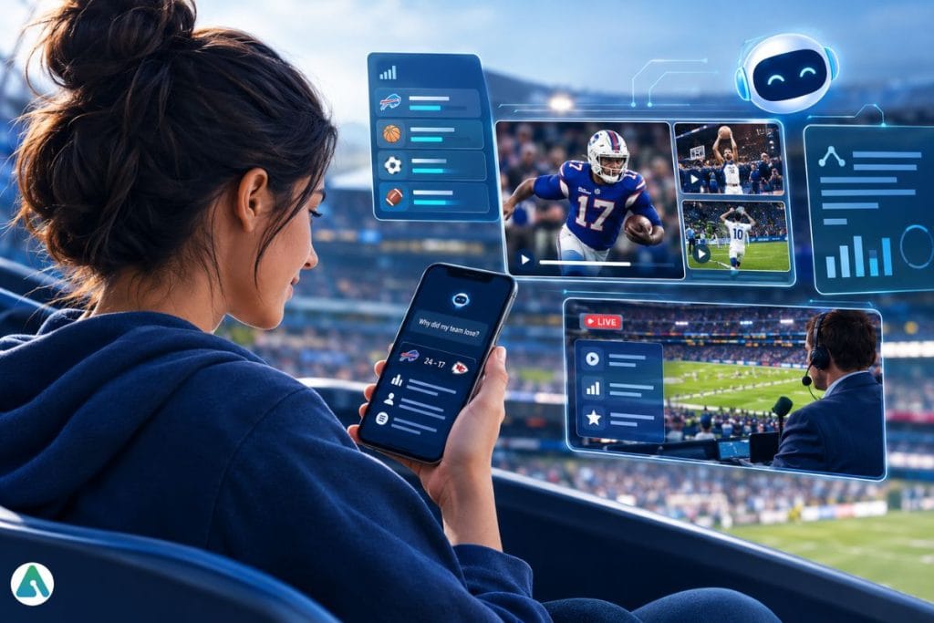 AI sports fan experience
