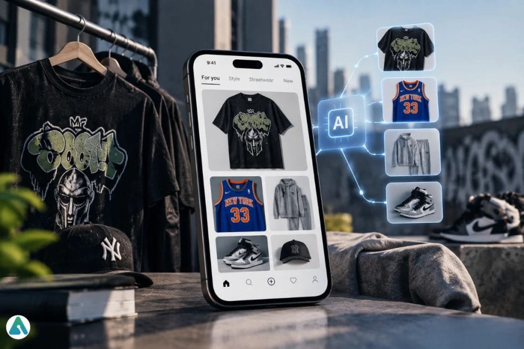 AI streetwear recommendations