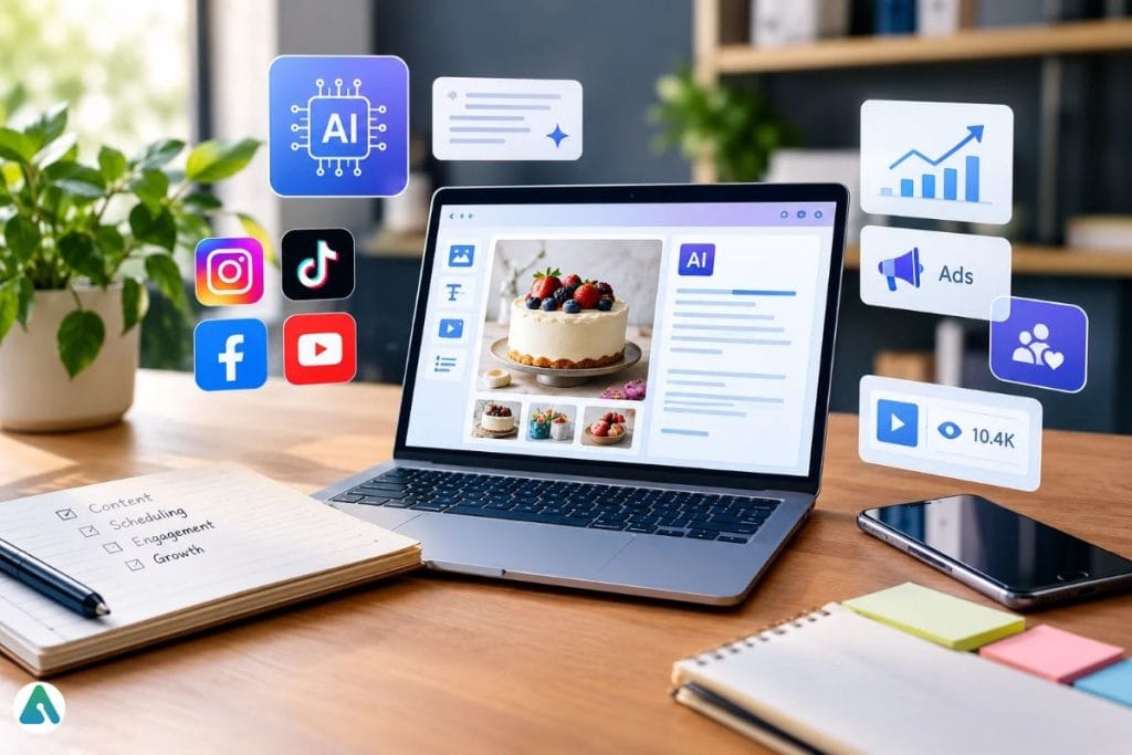 AI tools social media services