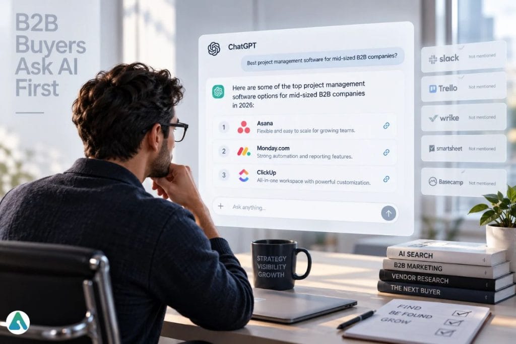 B2B AI visibility