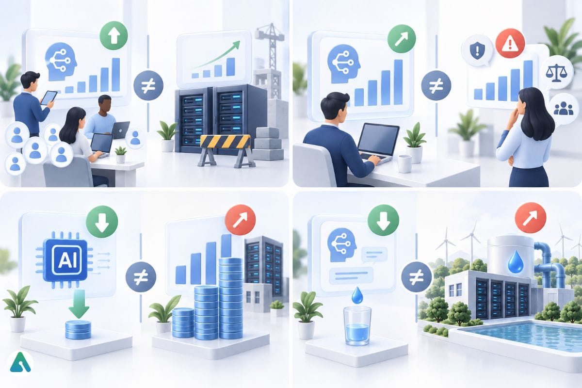 Contradictory AI statistics explained