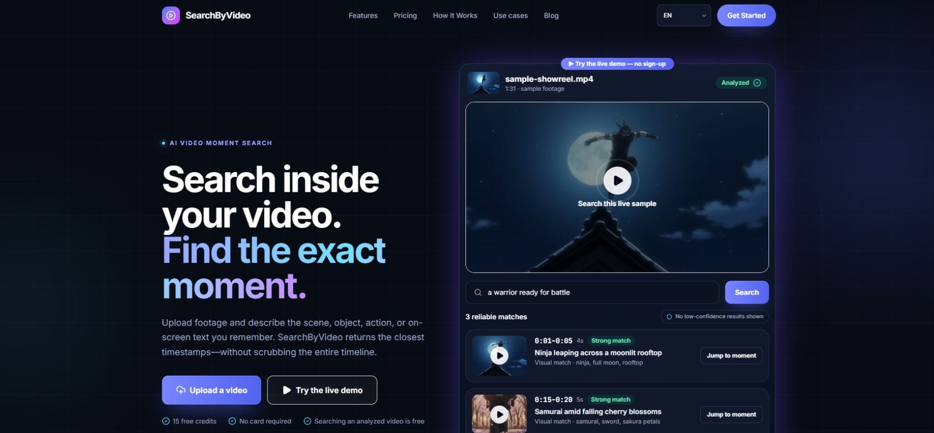 Finding the Exact Second a Video Says What You Need